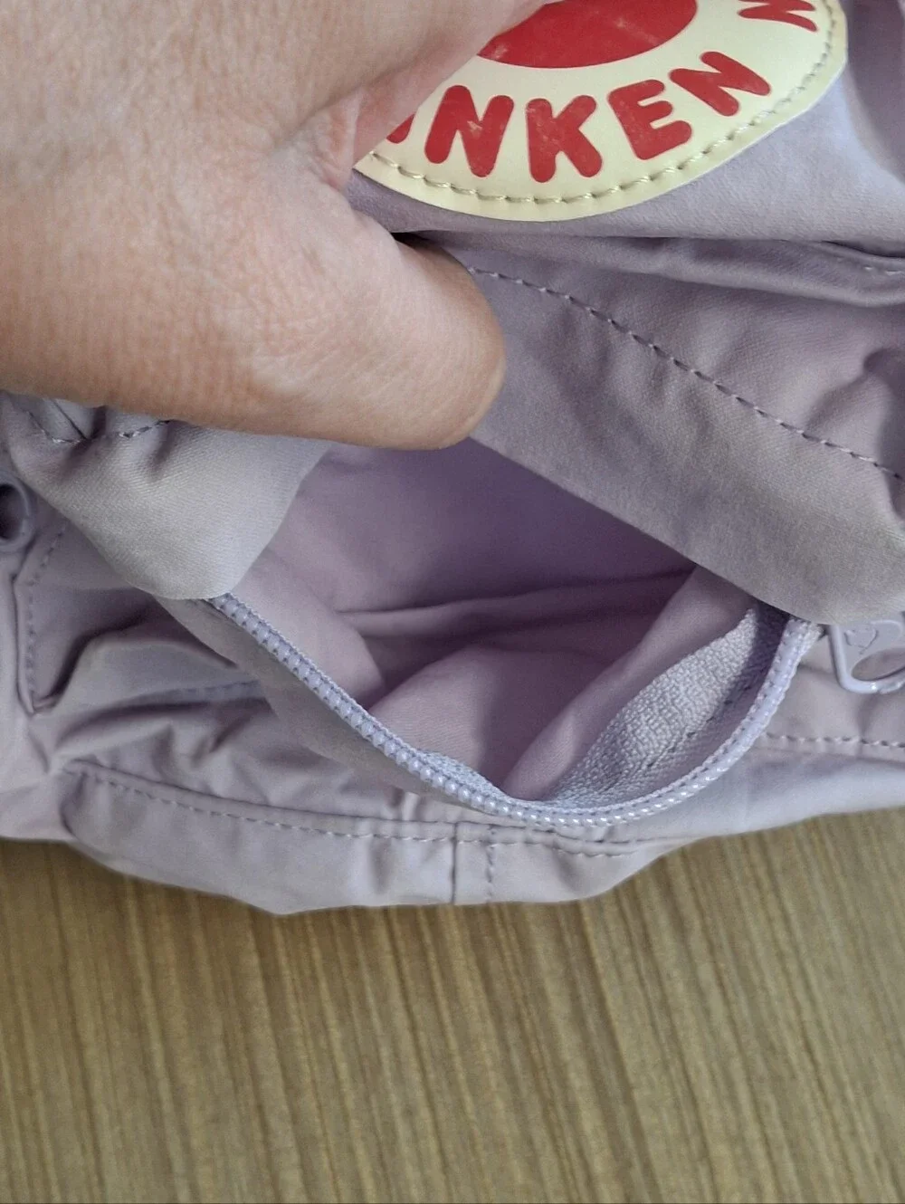 FJALLRAVEN KANKEN Lavender Backpack SZ S